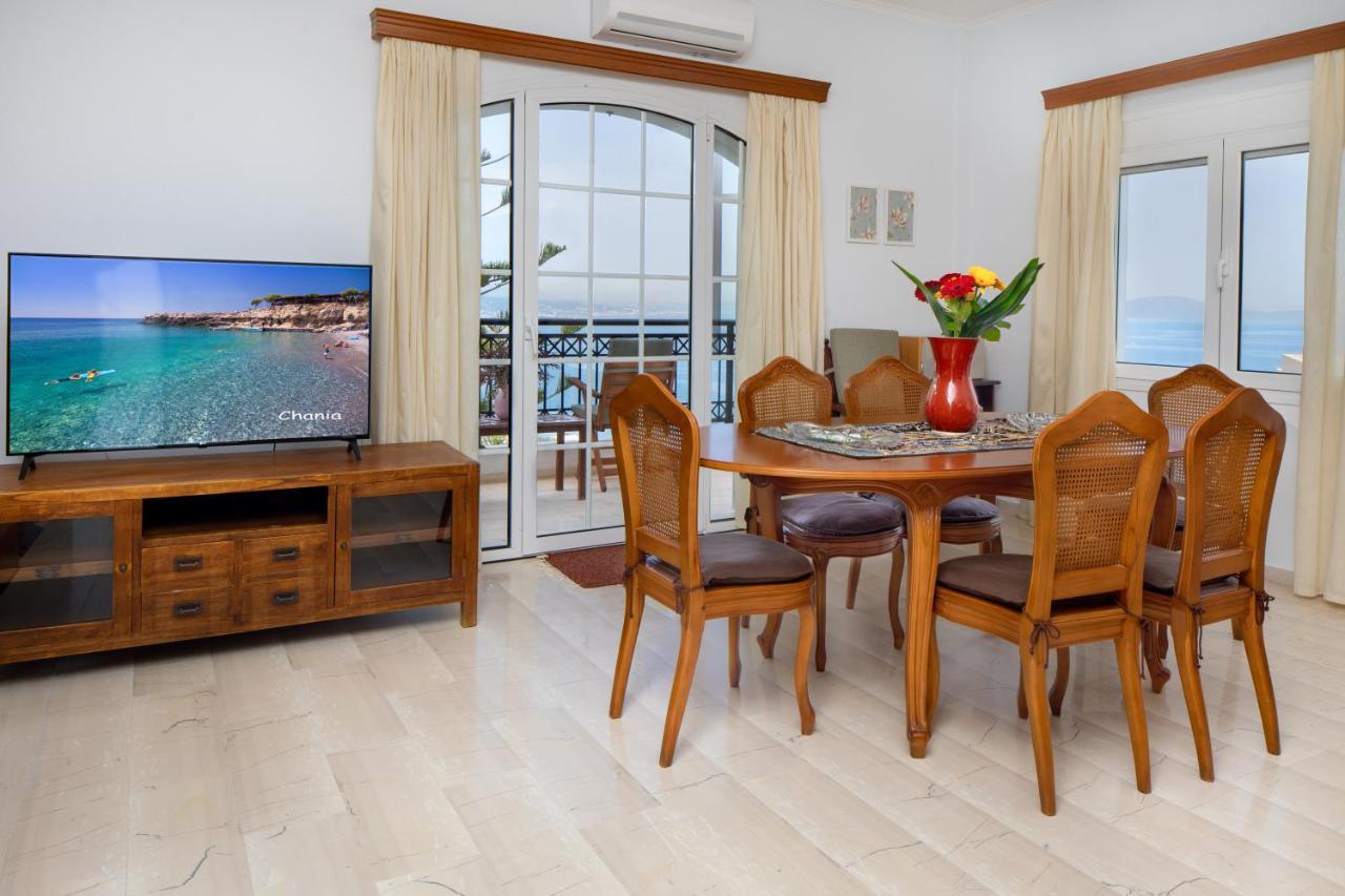Sunset Home With Sea View La Canea Exterior foto