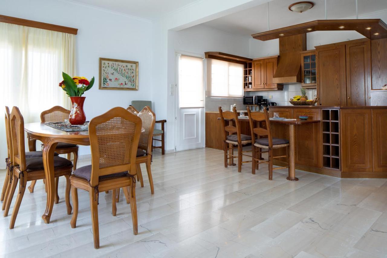 Sunset Home With Sea View La Canea Exterior foto