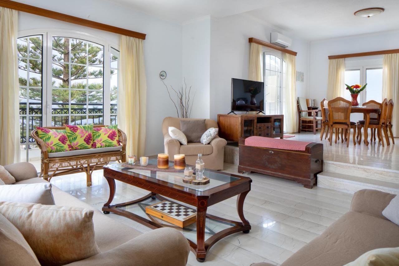 Sunset Home With Sea View La Canea Exterior foto